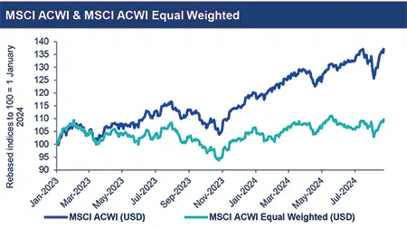 MSCI ACWI &amp; MSCI ACWI Equal Weighted