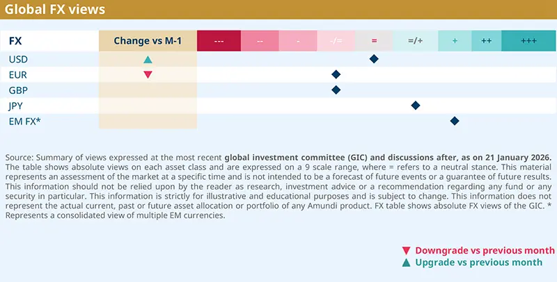 Global FX views