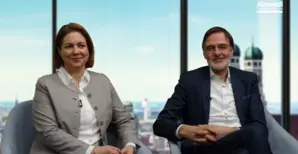 Helen Windischbauer und Thomas Kruse im CIO-Update